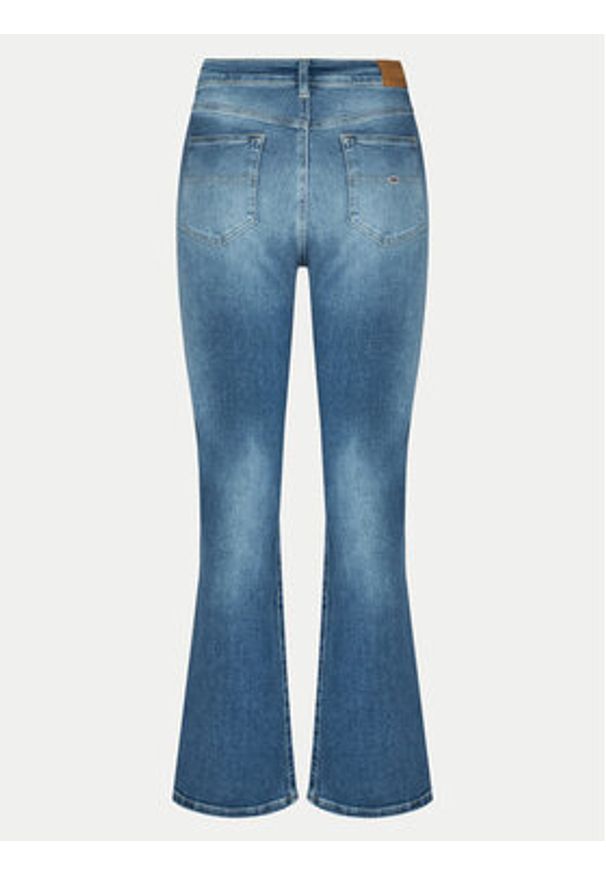 Tommy Jeans Jeansy Sylvia DW0DW20218 Niebieski Flare Fit. Kolor: niebieski