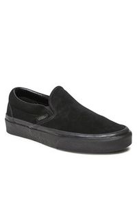 Vans Tenisówki Classic Slip-On VN0A5JLYBMV1 Czarny. Zapięcie: bez zapięcia. Kolor: czarny. Materiał: zamsz, skóra #5