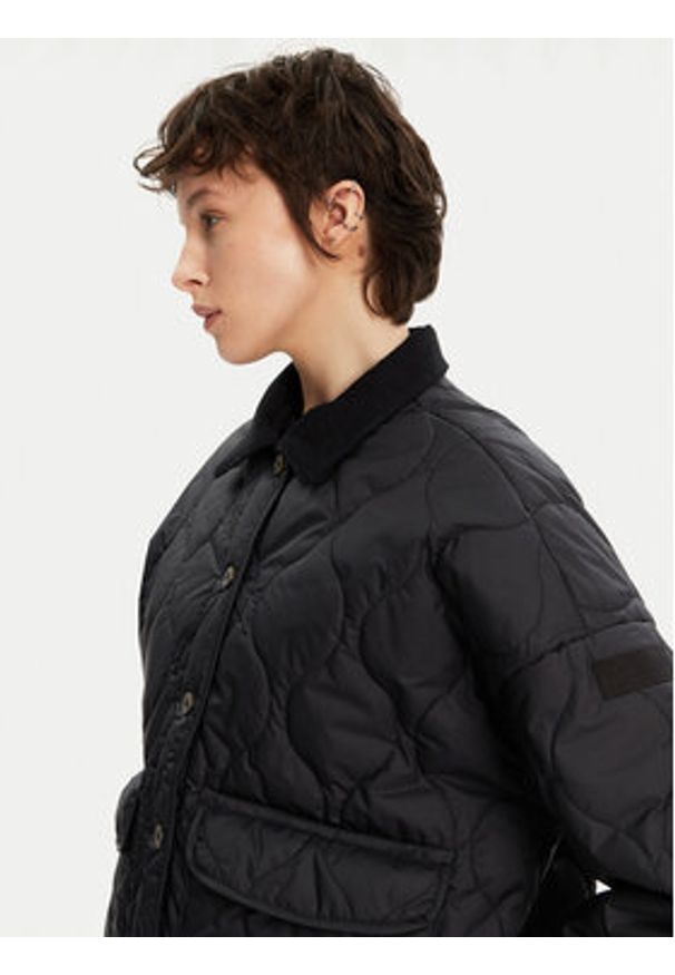 Napapijri Kurtka przejściowa Secret NP0A4IFA Czarny Regular Fit. Kolor: czarny. Materiał: syntetyk