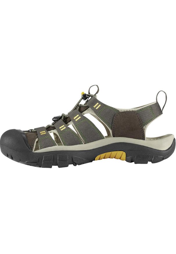 keen - Buty trekkingowe męskie Keen Newport H2. Kolor: wielokolorowy, szary, beżowy, brązowy. Materiał: materiał. Sport: turystyka piesza