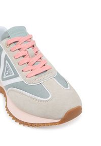 Guess Sneakersy FLTBAI SUE12 Zielony. Kolor: zielony. Materiał: zamsz, skóra #4