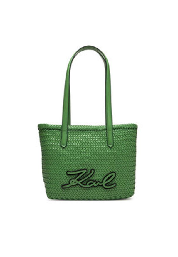 Karl Lagerfeld - KARL LAGERFELD Torebka B2W30206 Zielony. Kolor: zielony. Materiał: skórzane