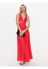Pinko Sukienka wieczorowa 100932 A0RM Czerwony Regular Fit. Kolor: czerwony. Materiał: syntetyk. Styl: wizytowy #4