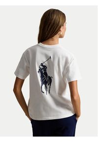 Polo Ralph Lauren T-Shirt 211A96263004 Biały Regular Fit. Typ kołnierza: polo. Kolor: biały. Materiał: bawełna #2