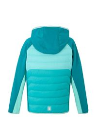 Regatta - Kurtka Dziecięca Kielder IX Hybrid Jacket. Kolor: turkusowy, wielokolorowy, niebieski