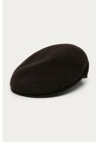 Kangol - Beret. Kolor: fioletowy. Materiał: wełna, materiał. Wzór: gładki #1