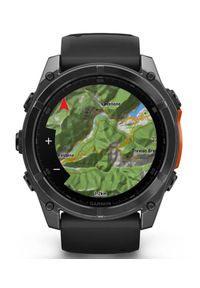 GARMIN - Garmin Fenix 8 AMOLED 51mm Slate Gray. Rodzaj zegarka: smartwatch. Styl: sportowy, militarny #8