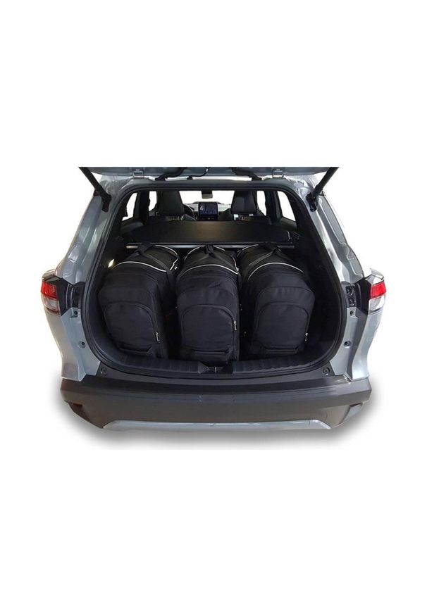 KJUST - Torby Do Bagażnika Toyota Corolla Cross Hev 2022+ 3Szt Kjust. Kolor: czarny. Styl: sportowy