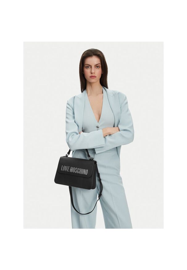 Love Moschino - Torebka LOVE MOSCHINO. Kolor: czarny