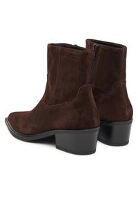 Vagabond Shoemakers Botki Kelsey 5810-140-31 Brązowy. Kolor: brązowy. Materiał: zamsz, skóra
