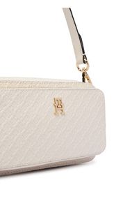 TOMMY HILFIGER - Tommy Hilfiger Torebka Th Daily Camera Bag Mono AW0AW18414 Biały. Kolor: biały. Materiał: skórzane #4