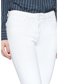 Wrangler - WRANGLER SKINNY DAMSKIE SPODNIE JEANSOWE WHITE W28MGO989 112128453 #2