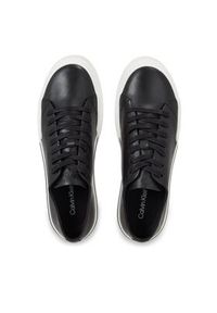 Calvin Klein Sneakersy Low Top Lace Up HM0HM01177 Czarny. Kolor: czarny. Materiał: skóra #2