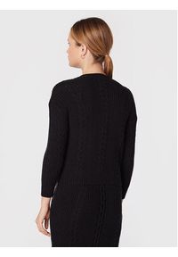 Rinascimento Sweter CFM0010946003 Czarny Regular Fit. Kolor: czarny. Materiał: wiskoza