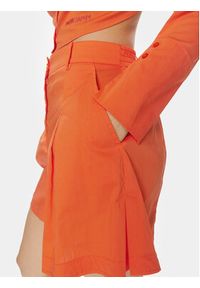 Patrizia Pepe Szorty materiałowe 2P1617/A23-R825 Pomarańczowy Regular Fit. Kolor: pomarańczowy. Materiał: bawełna #3