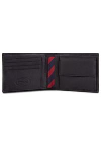 TOMMY HILFIGER - Tommy Hilfiger Portfel Johnson Cc Flap And Coin Pocket AM0AM00660/82566 Czarny. Kolor: czarny. Materiał: nubuk, skóra #4