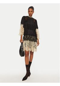 Munthe Sukienka koktajlowa 244131324444 Czarny Relaxed Fit. Kolor: czarny. Materiał: syntetyk. Styl: wizytowy #2