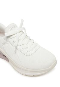 skechers - Skechers Sneakersy Bobs Arc Waves 2.0-Now It 117638/OFWT Biały. Kolor: biały. Materiał: materiał #5