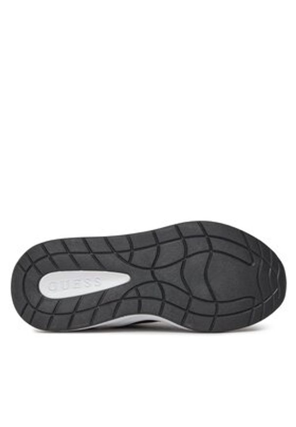 Guess Sneakersy Geniver2 FLPGE2 FAB12 Czarny. Kolor: czarny. Materiał: materiał