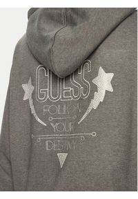 Guess Bluza W5RQ00 KBY51 Szary Regular Fit. Kolor: szary. Materiał: bawełna