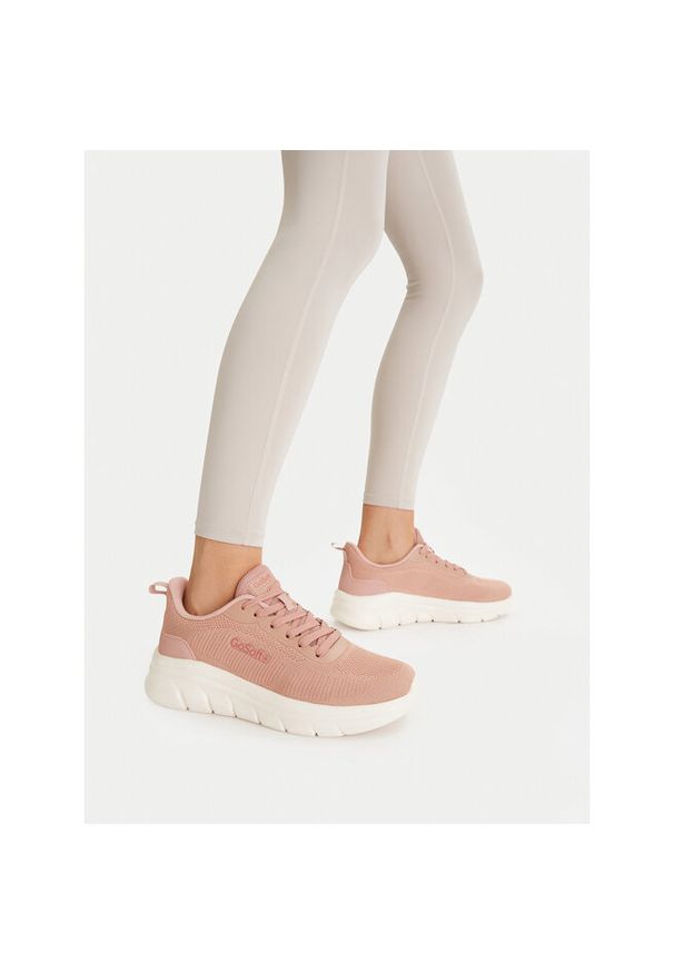 Sneakersy Go Soft. Kolor: różowy