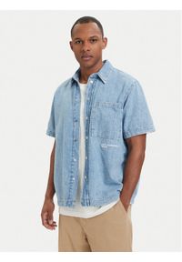 Karl Lagerfeld Jeans Koszula jeansowa B2M16013 Niebieski jasny Regular Fit. Kolor: niebieski. Materiał: bawełna #1