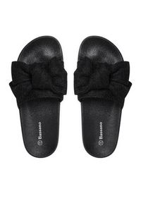 Bassano Klapki WFA1224-1 Czarny. Kolor: czarny. Materiał: materiał #7