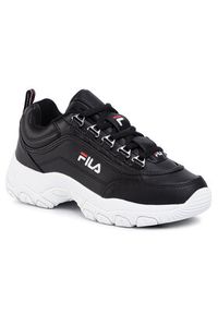 Fila Sneakersy Strada Low Wmn 1010560.25Y Czarny. Kolor: czarny. Materiał: skóra #10