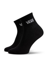 Vans Zestaw 3 par wysokich skarpet damskich Classic Half Crew Sock VN00073EBLK1 Czarny. Kolor: czarny. Materiał: materiał #2