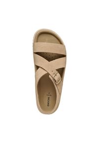 Geox Sandały D Sandybett D658RB 00022 C6738 Beżowy. Kolor: beżowy. Materiał: skóra, zamsz #3