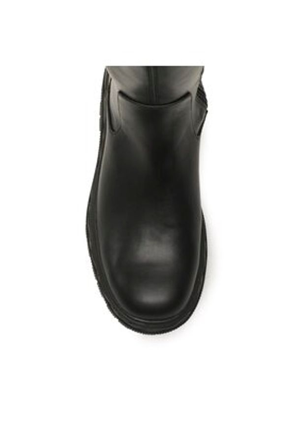Kurt Geiger Kozaki London 9353500109 Czarny. Kolor: czarny. Materiał: skóra