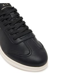 Armani Exchange Sneakersy XW001668 AF17628 UC001 Czarny. Kolor: czarny. Materiał: skóra #6