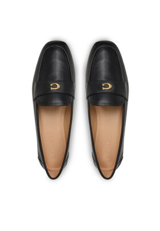 Coach Mokasyny CCD67 Czarny. Kolor: czarny. Materiał: skóra