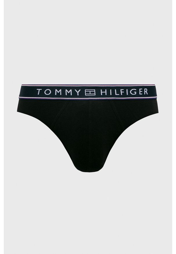 TOMMY HILFIGER - Tommy Hilfiger - Slipy. Kolor: czarny