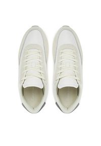 Calvin Klein Sneakersy Low Top Lace Up Repreve Mix HM0HM01714 Biały. Kolor: biały. Materiał: skóra #6