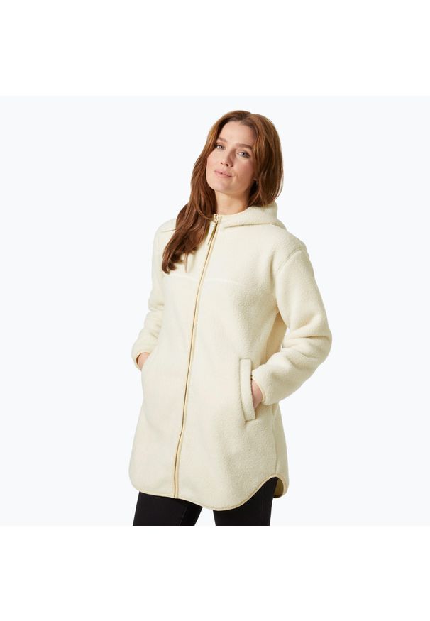 Bluza damska Helly Hansen Maud Pile. Kolor: beżowy