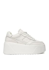 Badura Sneakersy C-ARYA-YB25D38-1 Biały. Kolor: biały. Materiał: skóra #4