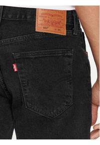 Levi's® Szorty jeansowe 501® Hemmed 36512-0224 Czarny Regular Fit. Kolor: czarny. Materiał: bawełna
