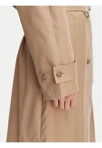 Calvin Klein Trencz LV044C501G Beżowy Regular Fit. Kolor: beżowy. Materiał: bawełna #3