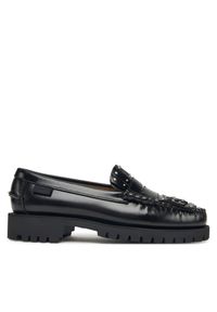 Loafersy Weekend Max Mara. Kolor: czarny