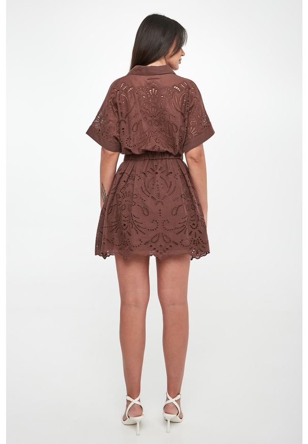 Ermanno Firenze - Sukienka ażurowa ERMANNO FIRENZE. Wzór: ażurowy