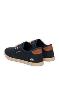 Quiksilver Espadryle CWBEO-WAVESTRIDE-02 Granatowy. Kolor: niebieski. Materiał: materiał #7