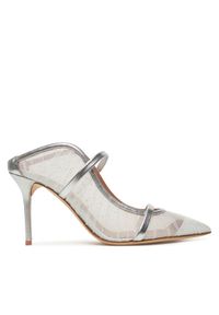 MALONE SOULIERS Klapki Maureen 85-263 Srebrny. Kolor: srebrny