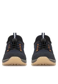 Rieker Sneakersy M0564-14 Granatowy. Kolor: niebieski. Materiał: materiał
