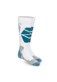 NORDICA - Skarpety narciarskie damskie Nordica High Performance W. Kolor: szary, turkusowy, niebieski, wielokolorowy. Materiał: wełna. Sport: narciarstwo #1