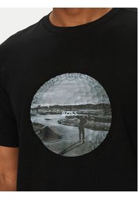 BOSS T-Shirt Graphic Heritage 50537847 Czarny Regular Fit. Kolor: czarny. Materiał: bawełna #2