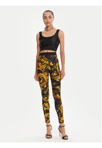 Just Cavalli Top 79PAM204 J0108 Czarny Slim Fit. Kolor: czarny. Materiał: syntetyk #5