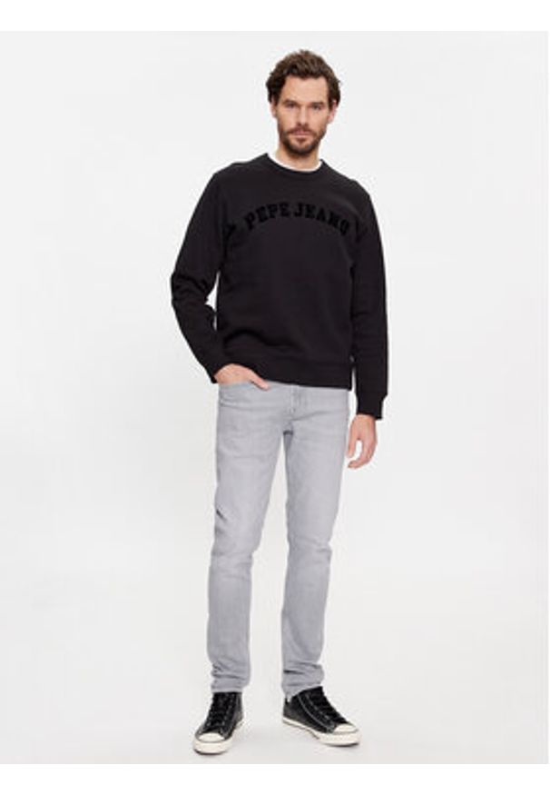 Pepe Jeans Jeansy PM207387 Szary Skinny Fit. Kolor: szary