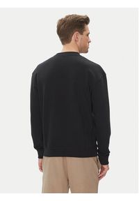 BOSS Bluza David Sweatshirt 50540505 Czarny Relaxed Fit. Kolor: czarny. Materiał: bawełna #4