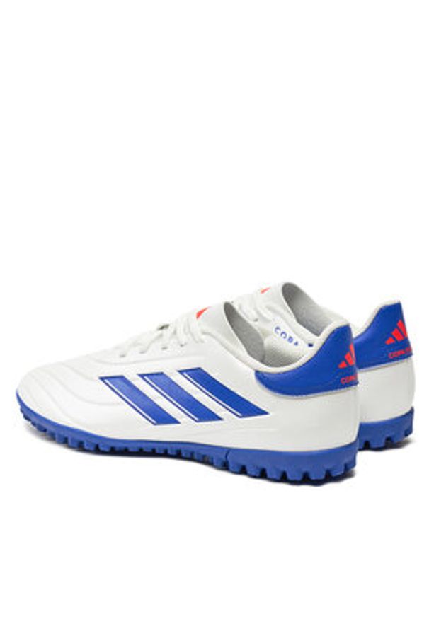 Adidas - adidas Buty do piłki nożnej Copa Pure 2 Club TF IG8688 Biały. Kolor: biały. Materiał: skóra